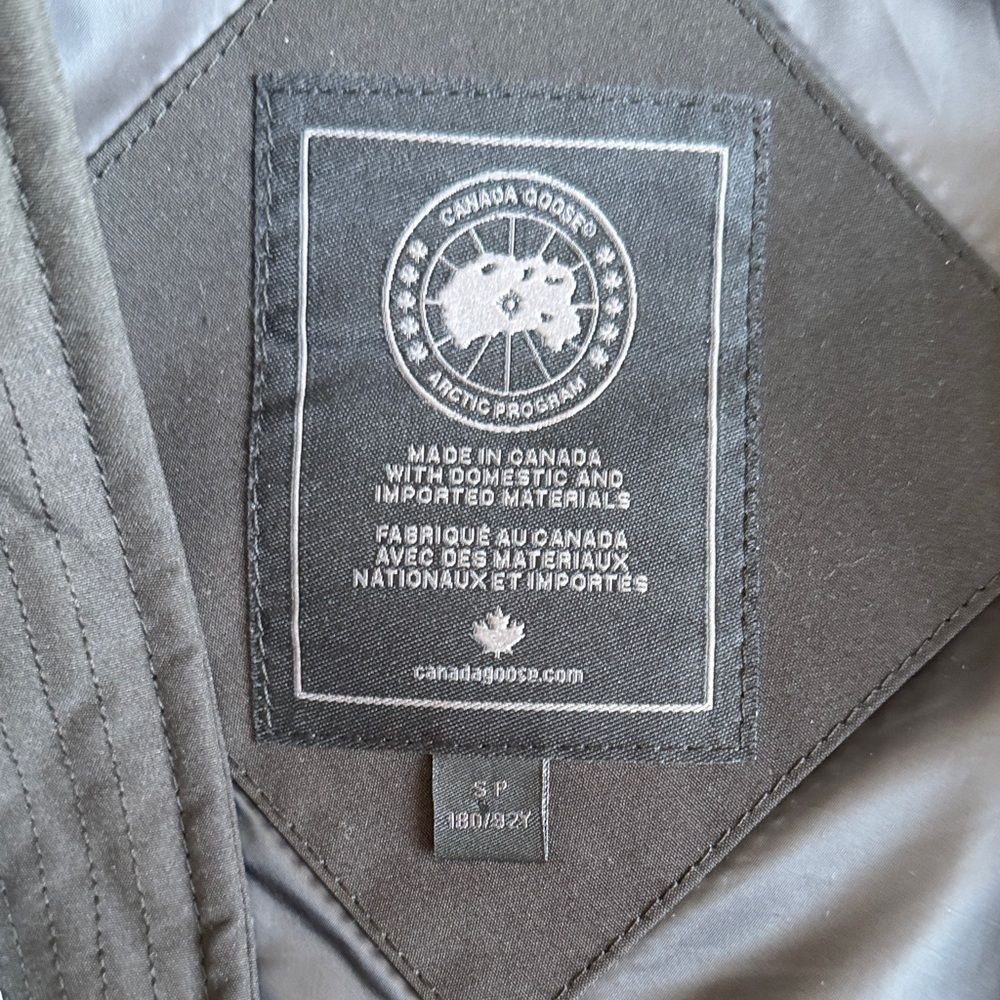 Canada Goose Black Puffer Jacket